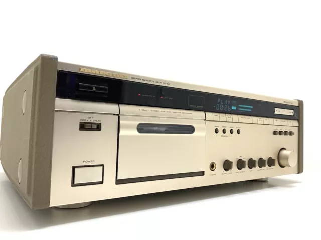 Marantz SD 60 Stereo Cassette Deck 3Head Hxpro Vintage 1989 Hiend Work Good Look