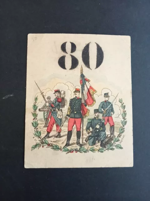 CARTON DE TIRAGE Au Sort Service Militaire 1903 EUR 14,90 - PicClick FR