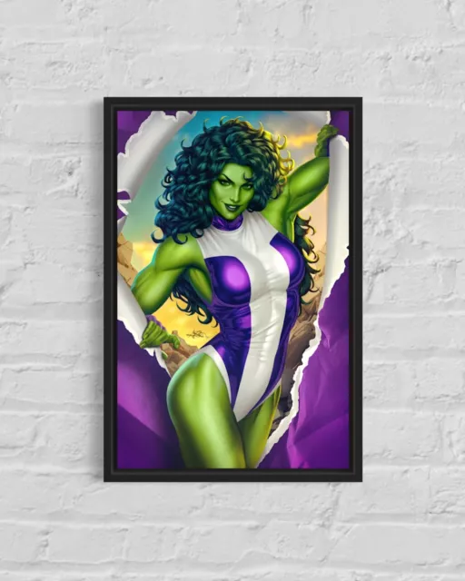 THE SENSATIONAL SHE-HULK #3 | Premium Semi-Gloss Art Print 11x17" Ariel Diaz