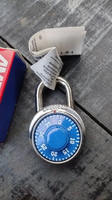 Combination Lock American Block Guard The Lock Smith's Since 1912 Security NOS