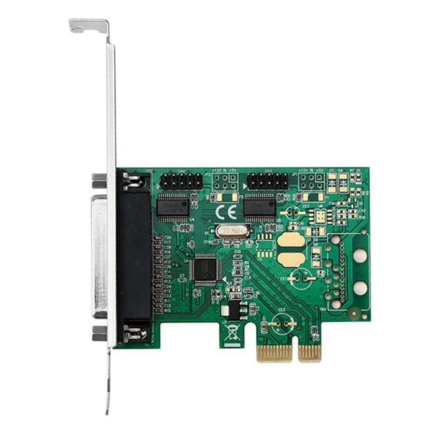 PCIe Expansion Card WCH382 Chip with Serial Port RS-232 Single Parallel