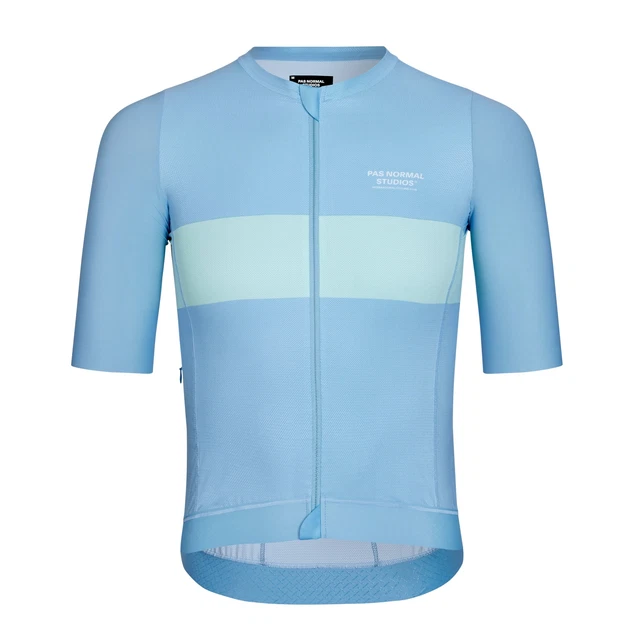 Pas Normal Studios Solitude Jersey - Sky Blue Stripe