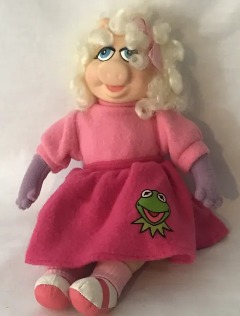 Vtg Muppets Miss Piggy Sock Hop Doll Plush 1950S Poodle "Kermit" Skirt Excellent