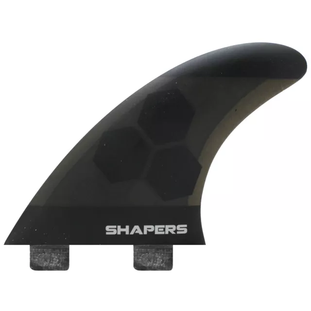 Shapers Fins - AM3 - Al Merrick (fits FCS1) - Black - Small -Surf Fins - New