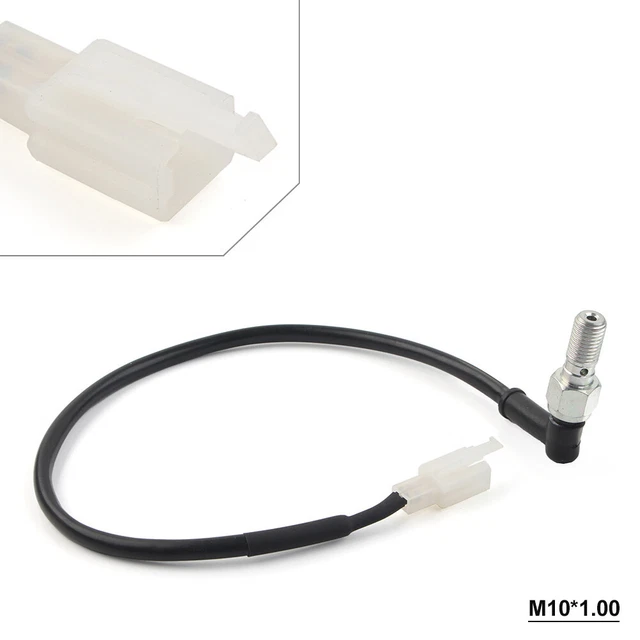 Hydraulic Brake Light Pressure Switch Bolt M10 ×1MM /1.25MM ATV Black motor