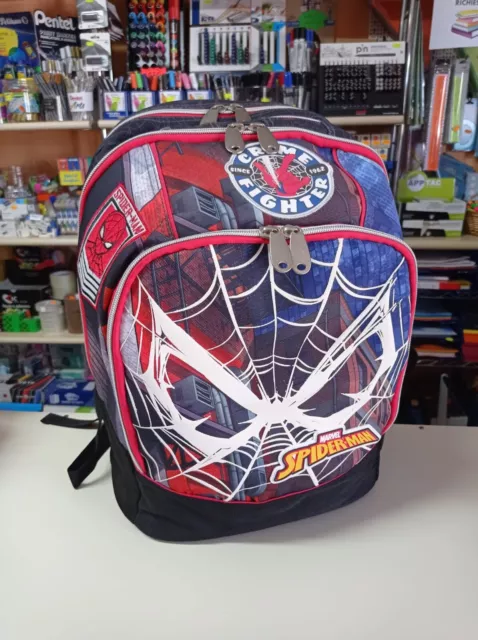 zaino scuola spiderman