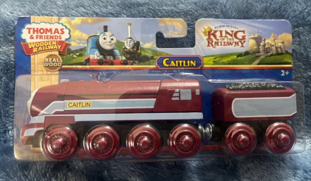 Thomas & Friends Wooden Railway-Caitlin-Rare-Hard To Find New! Y5856