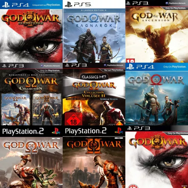 GOD OF WAR PlayStation PS5 PS4 PS3 PS2 Spiele wählen Sie Ihr Spiel EUR 45,58 PicClick DE
