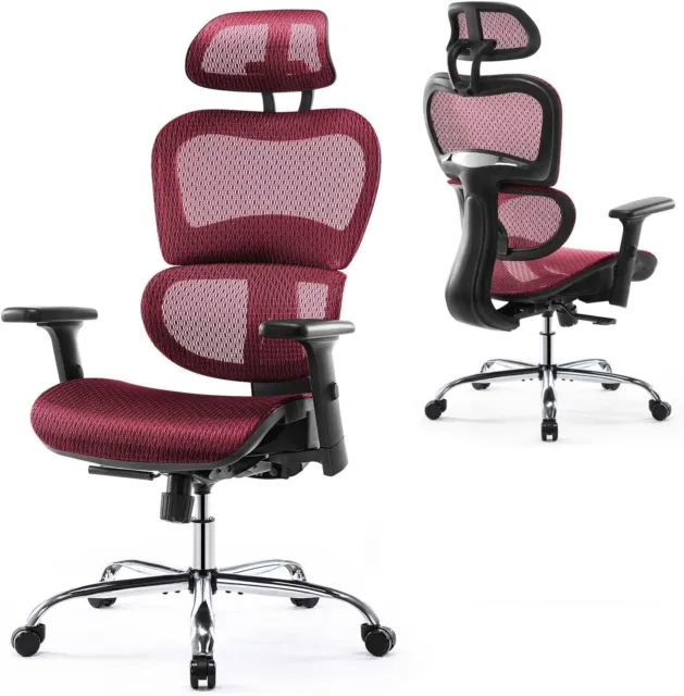 Ergonomic Office Chair, Executive High Back Swivel Mesh Computer Desk Task Chair