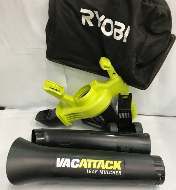 RYOBI RY40405 40V Leaf Vacuum Mulcher Handheld Cordless Adjustable