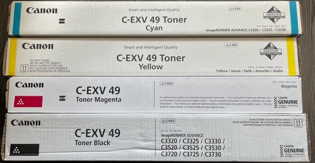 Canon Toner C-EXV 49 Set Original Canon Toner C-EXV 49 Set Original