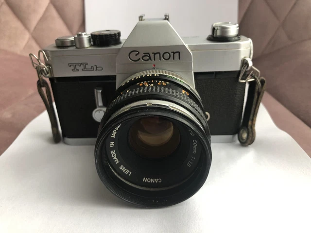 Canon TLb Appareil Photo Argentique objectif Canon Lens  50mm F/1.8 