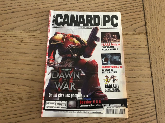 CANARD PC 185 magazine - Warhammer 40000 Dawn of War, Fear 2, etc. EUR 8,00 - FR