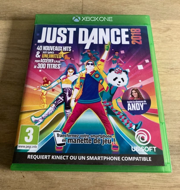 Just dance 2018 - Jeux Xbox one - Avec Notice - Occasion
