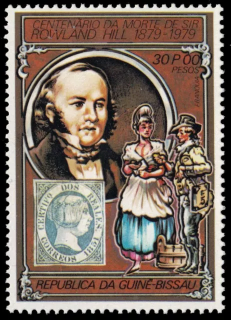 GUINEA BISSAU 395C - Sir Rowland Hill "Spanish Stamp" (pa84828)