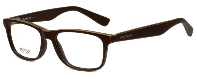 Hugo Boss Designer Reading Glasses BO0217-9FU Distressed Brown 52mm CHOOSE POWER