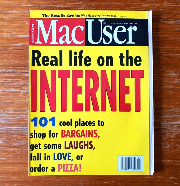 Macuser MACUSER MAGAZINE MARCH 1996 - Vintage Computing Apple Macintosh $14.76 ...