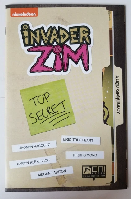 Invader Zim Truthshrieker Magazine #1 (2015 Oni) VF/NM alien invasion top secret