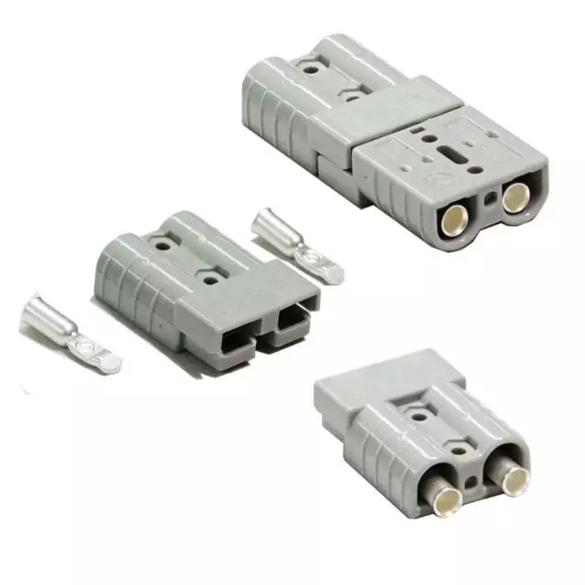 6X Anderson Style Plug Exterior DC Solar Caravan Power 50 AMP 12-24V Connectors 3