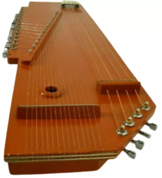 Musical String Instrument Full Rich Drone Sound 2 In One Swarmandal Tanpura