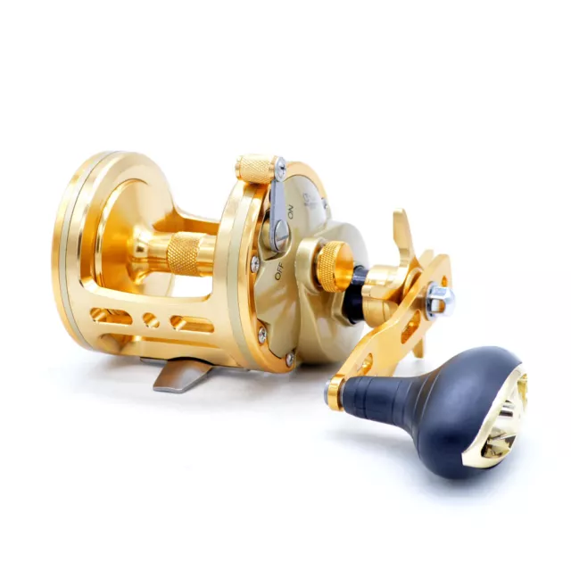 CAMEKOON Star Drag Saltwater Fishing RIGHT HAND Big Game Off-shore Trolling Reel