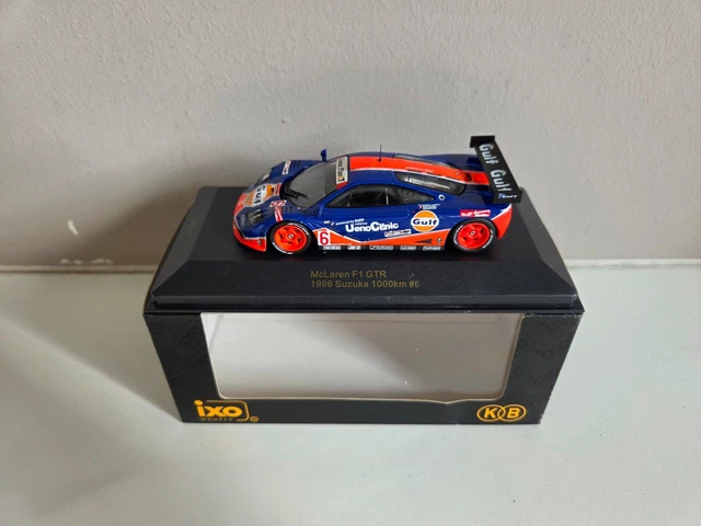 1:18 MCLAREN F1 GTR SHORT TAIL RED 60 N.HATTORI / ... SOLIDO chez