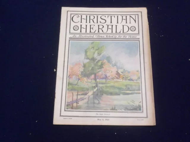 1923 May 5 Christian Herald Magazine - The Apple Orchard - St 6608