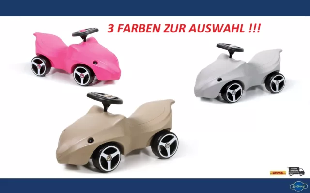 Brumee Nutee Rutschauto Rutscher Lauflernfahrzeug 3 Farben Grau Beige Rosa