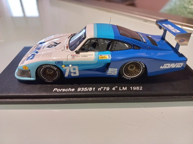 Porsche 935 #75 C. Haldi/R. Teran/F. Hesnault Le Mans 1982 - Die-cast model - Sp