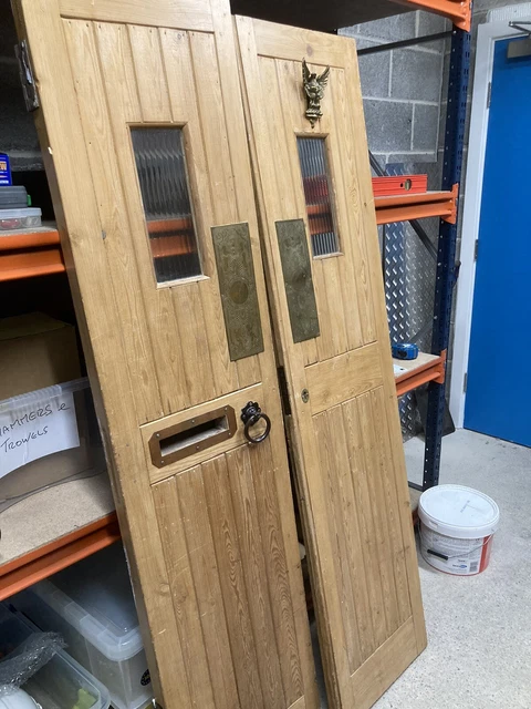 Antique Interior Pair of Doors