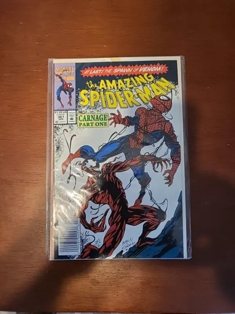 Amazing Spider-Man #361 (1st FULL CARNAGE) NEWSTAND *** NEAR MINT***BEAUTIFUL