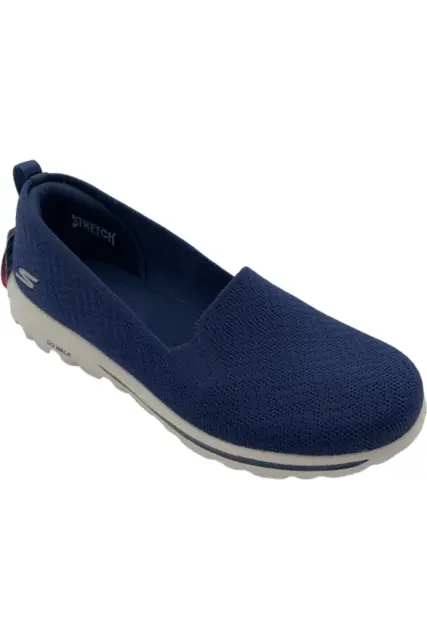 Skechers GOwalk Classic Washable Slip-Ons Crystal View Navy