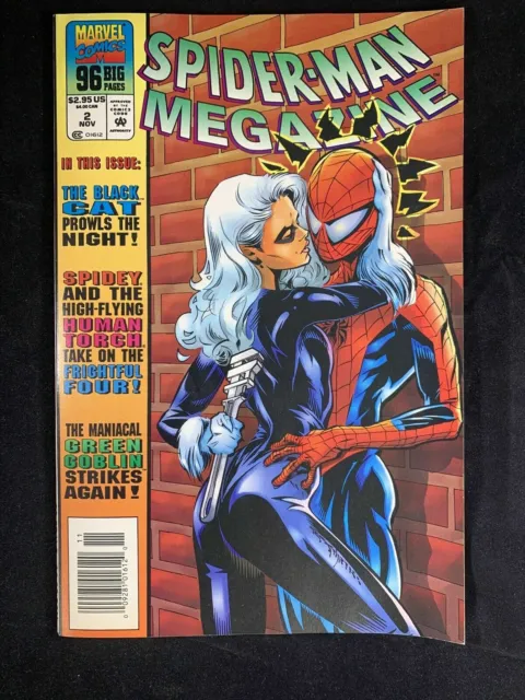 Spider-Man Megazine #2 November 1994 Marvel Spiderman Newsstand Comic Book (NM)