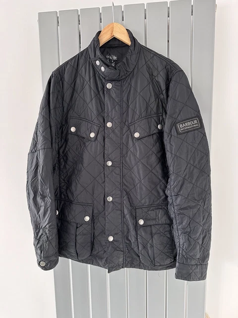 Barbour international windshield discount quilted mens jacket