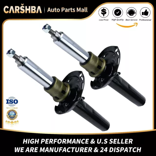 2- Front Shock Absorber Struts w/Magnetic Fit Audi A3 S3 RS3 2016-2020 8V0413029