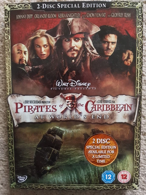 PIRATES OF THE Caribbean At Worlds End 2 Disc Special Edition Dvd ...