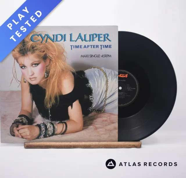 Cyndi Lauper Time After Time A1 B1 12" Maxi-Single Vinyl Record - VG+/VG+