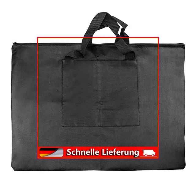 Bolsa de tablero de dibujo portátil gruesa A2, estuche portafolio de artista, tablero de pintura
