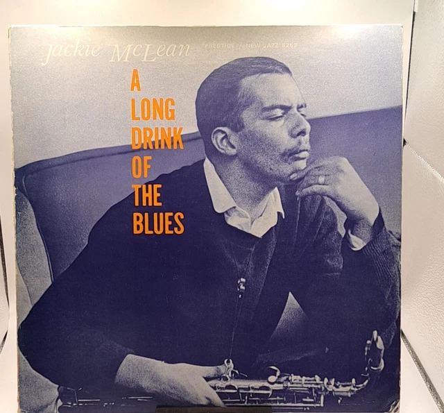 Jackie McLean - A Long Drink Of The Blues, 1976 Prestige SMJ-6507(M) Japan Vinyl + OBI Jackie McLean - A Long Drink Of The Blues, 1976 Prestige SMJ-6507(M) Japan Vinyl + OBI