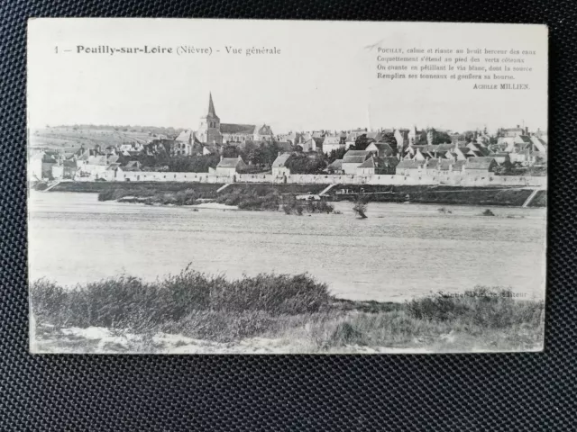 CPA 58 POUILLY-SUR-LOIRE - Vue Générale