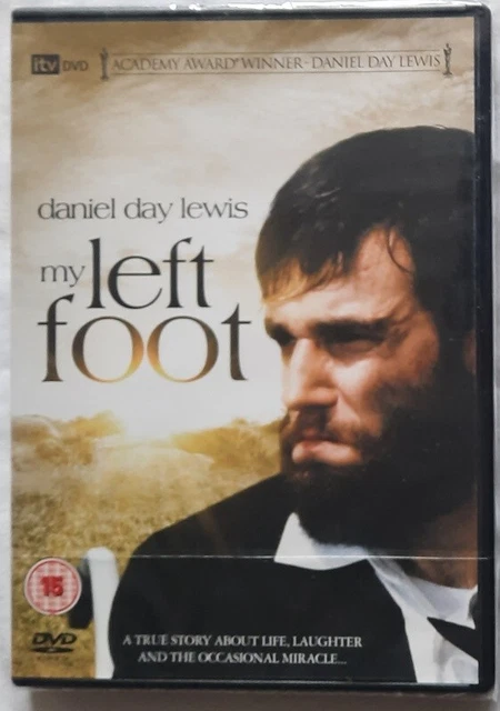MY LEFT FOOT - Daniel Day-Lewis, Brenda Fricker - REG 2 PAL DVD - NEW