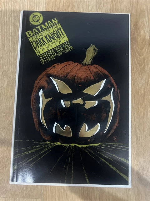 Batman: Legends Of The Dark Knight Halloween Special Tim Sale Cover & Art