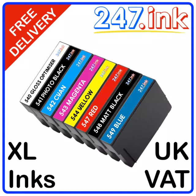 T054 Ink Cartridges For Epson R800 R1800 (Set of 8) non-oem