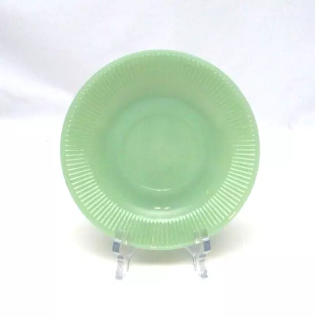 Vintage Jade-ite Lancaster Jane Ray Replacement Saucer NOS