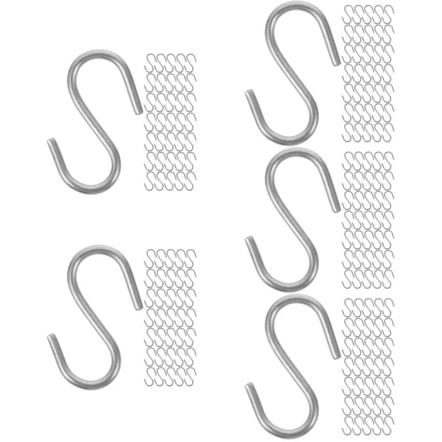 500 PCS Crochets de porte polyvalents Habilleurs de manteau Vêtements de