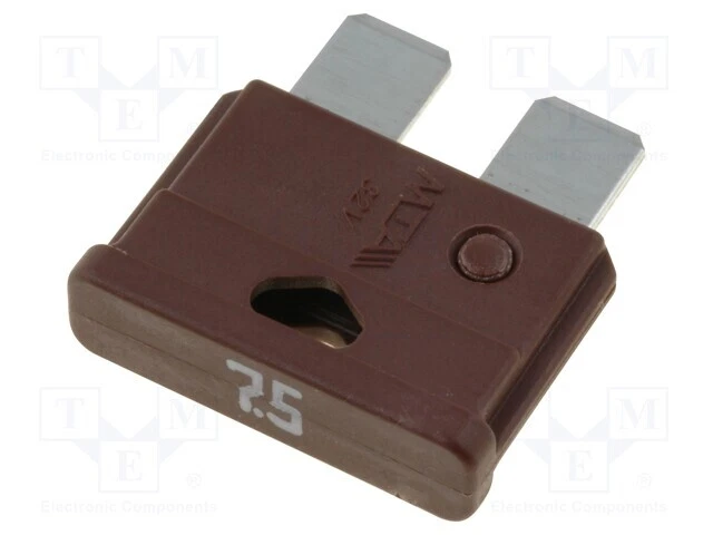 Sécurité : Schmelz Voiture 32V 19mm Unival 7,5A Stard-Autosicherungen 7,5A