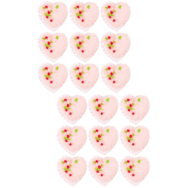 40 Pcs Ohrring-Kuchen-Charme Flatback Resin Decor Harz Flatback Cabochons Flatba