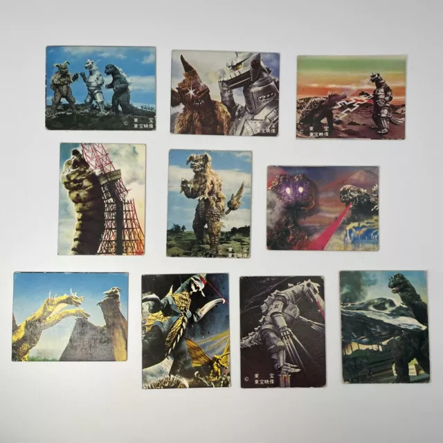 1970’s vintage Trading cards Godzilla King of the monsters cards set YAMAKATSU