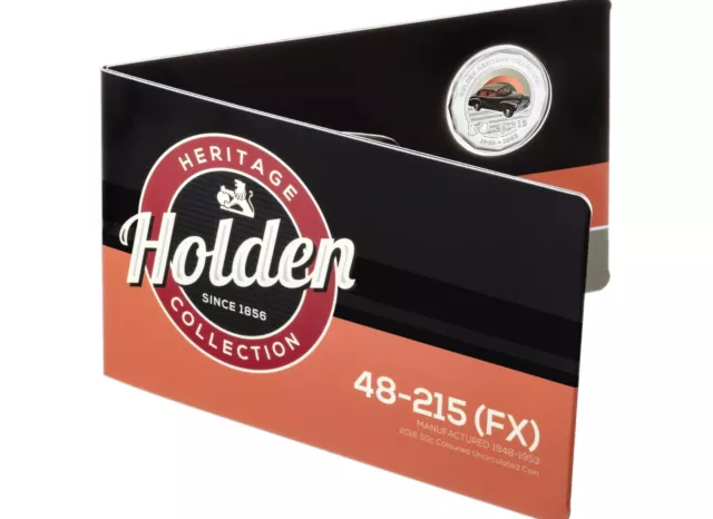 2016 Australian Holden Heritage Collection RAM 50c Coin - Holden 48-215 (FX)