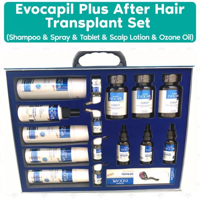 Evocapil Plus VIP Set dopo il trapianto di capelli (set da 6 mesi) NUOVO...